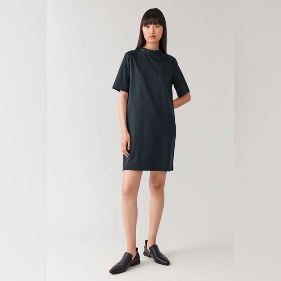 COS Dresses & Skirts - COS Boxy Mock Neck Dress
